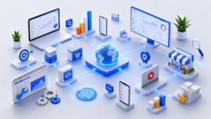 Google Digital Marketing ecosystem including SEO Google Ads Analytics and YouTube marketing